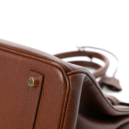 Hermes Ardennes Birkin 35 Noisette 11 of 20