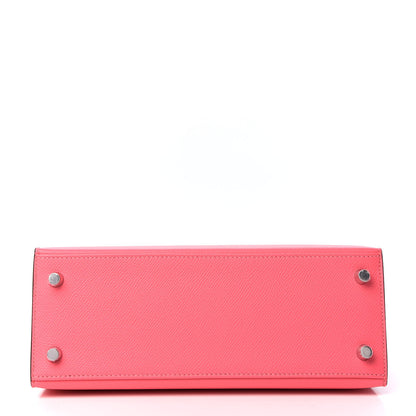Hermes Epsom Kelly Sellier 25 Rose Azalee 6 of 40