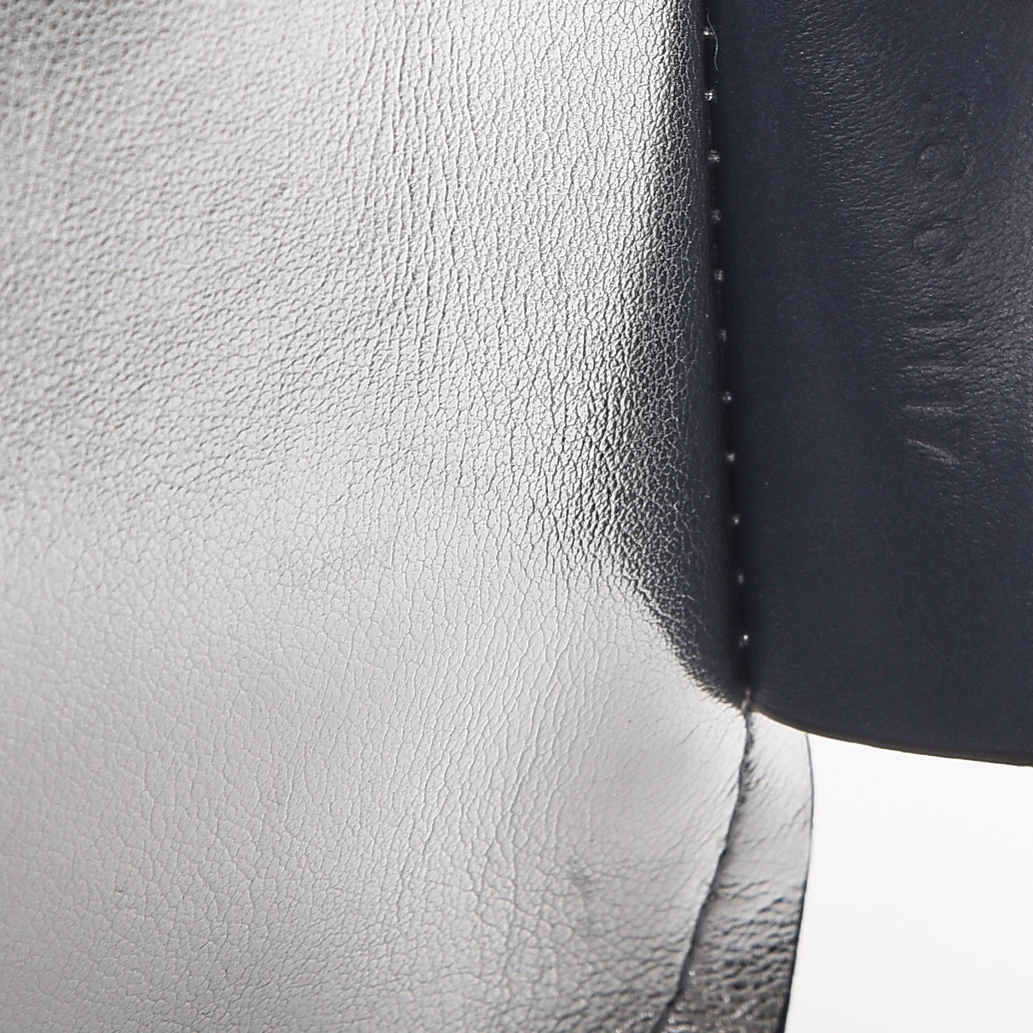 Givenchy Metallic Calfskin Suede Ombre Large Reversible Antigona Tote Blue Silver 13 of 15