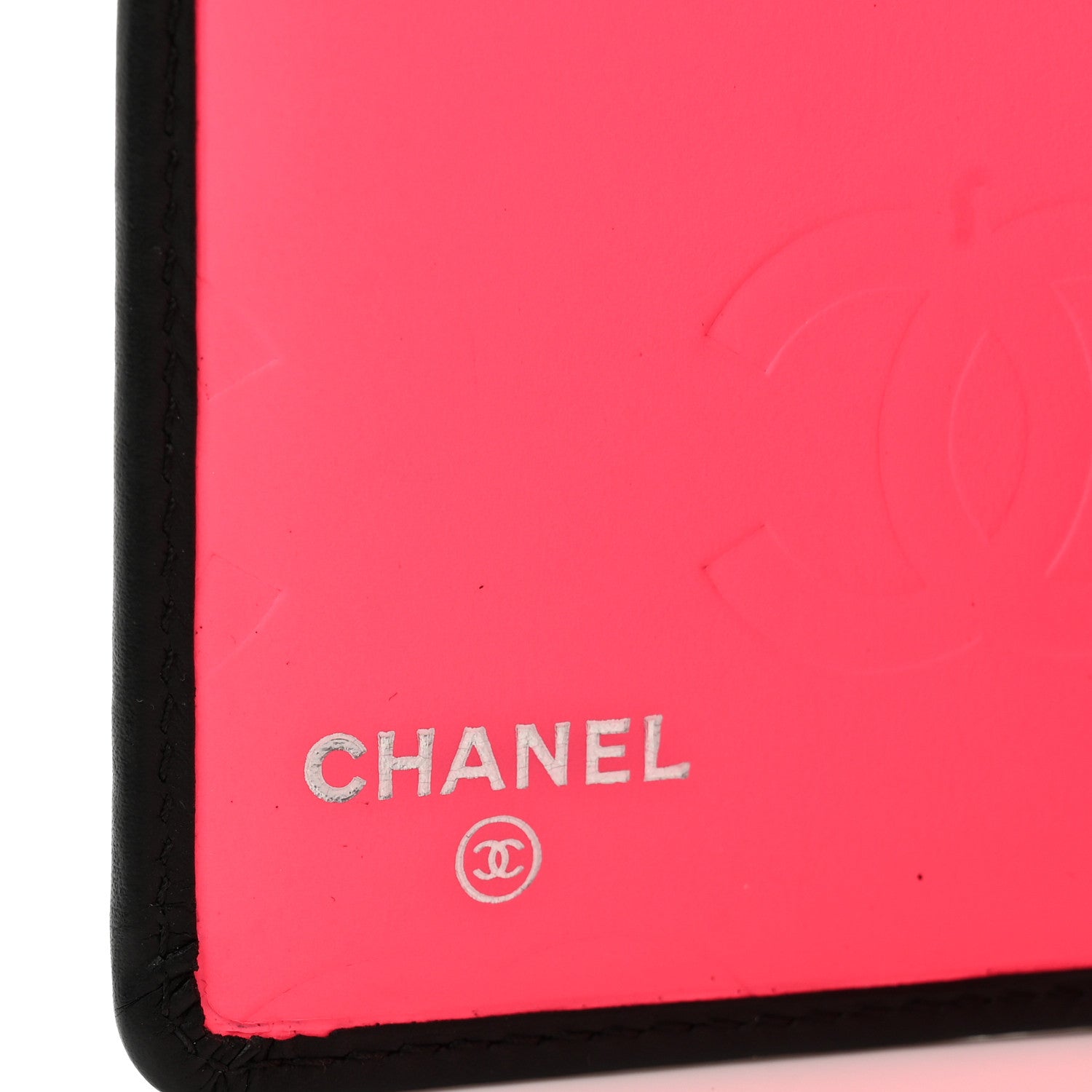 Chanel Calfskin Cambon Zipped Pocket Wallet Black 6 of 8