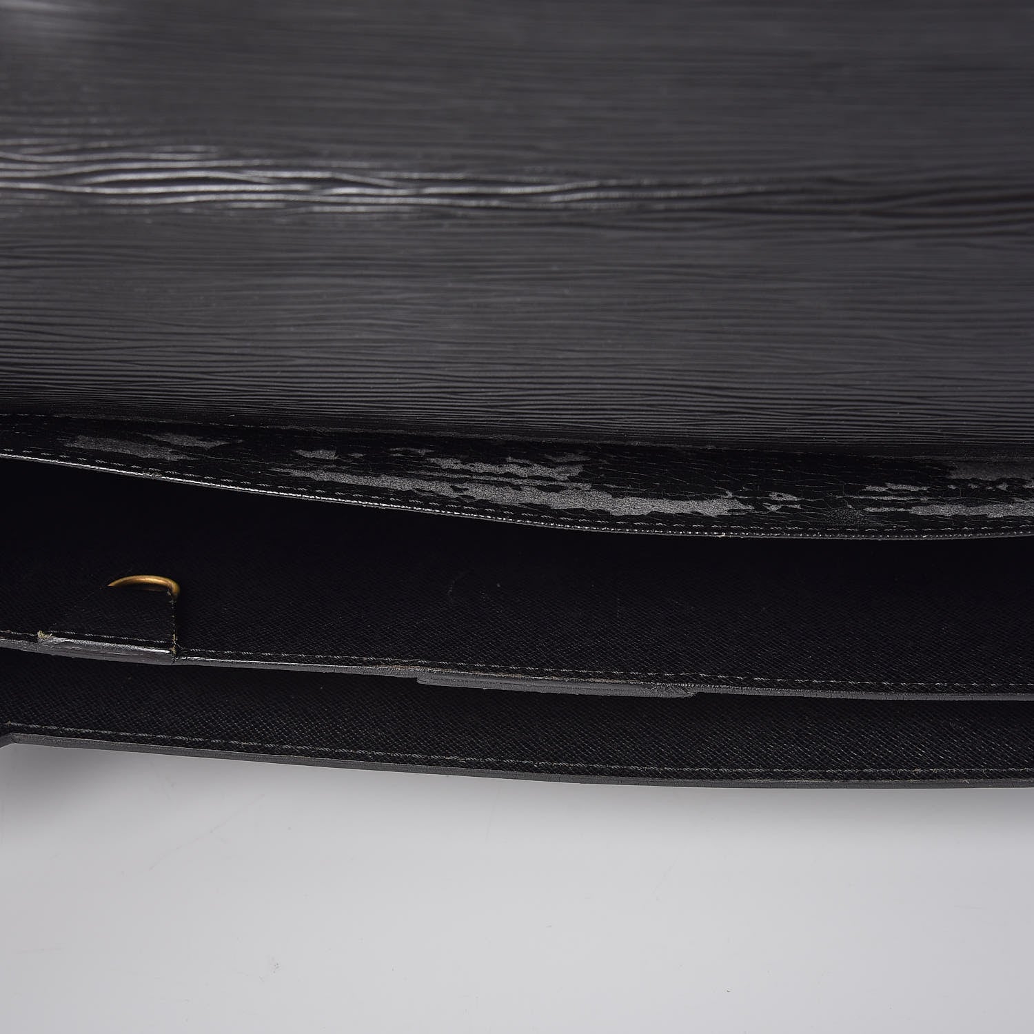 Louis Vuitton Epi Porte-Documents Briefcase Black 9 of 31