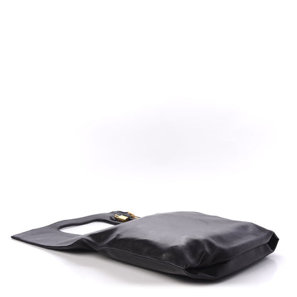 Tom Ford Ramskin Large Alix Padlock Zip Shoulder Bag Black 3 of 9