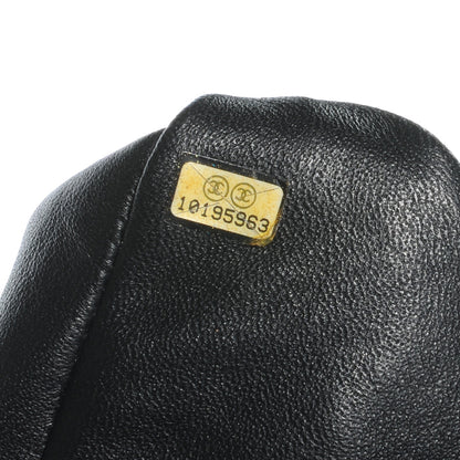 Chanel Lambskin Quilted Small Messenger Bag Black 7 of 7