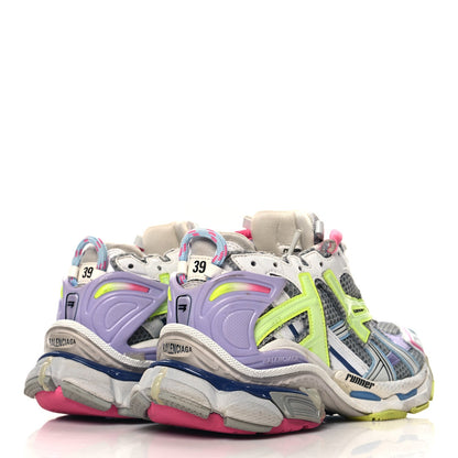 Balenciaga Mesh Rubber Womens Runner Sneakers 39 Multicolor 5 of 11