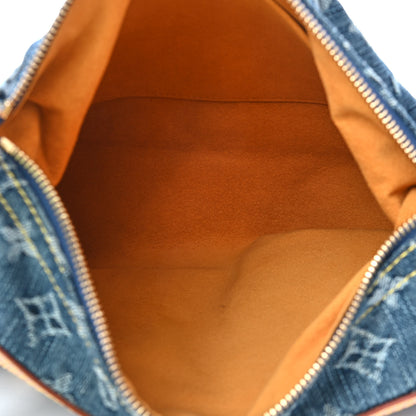 Louis Vuitton Monogram Denim Baggy PM Blue 5 of 9