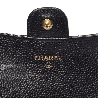 Chanel Caviar Quilted Flap Card Holder Black 6 of 9