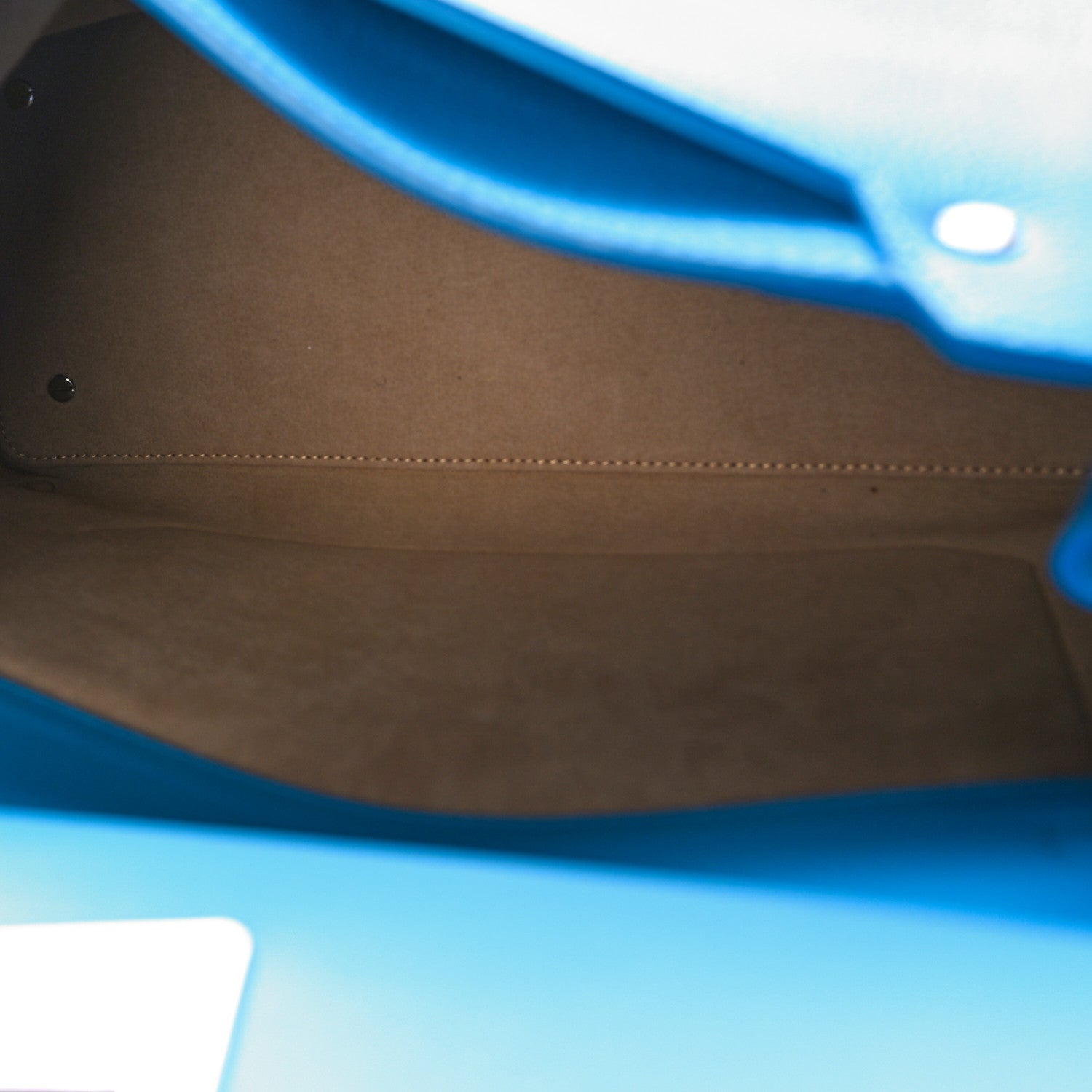 MCM Grained Calfskin Large Milla Convertible Backpack Tile Blue 5 of 7