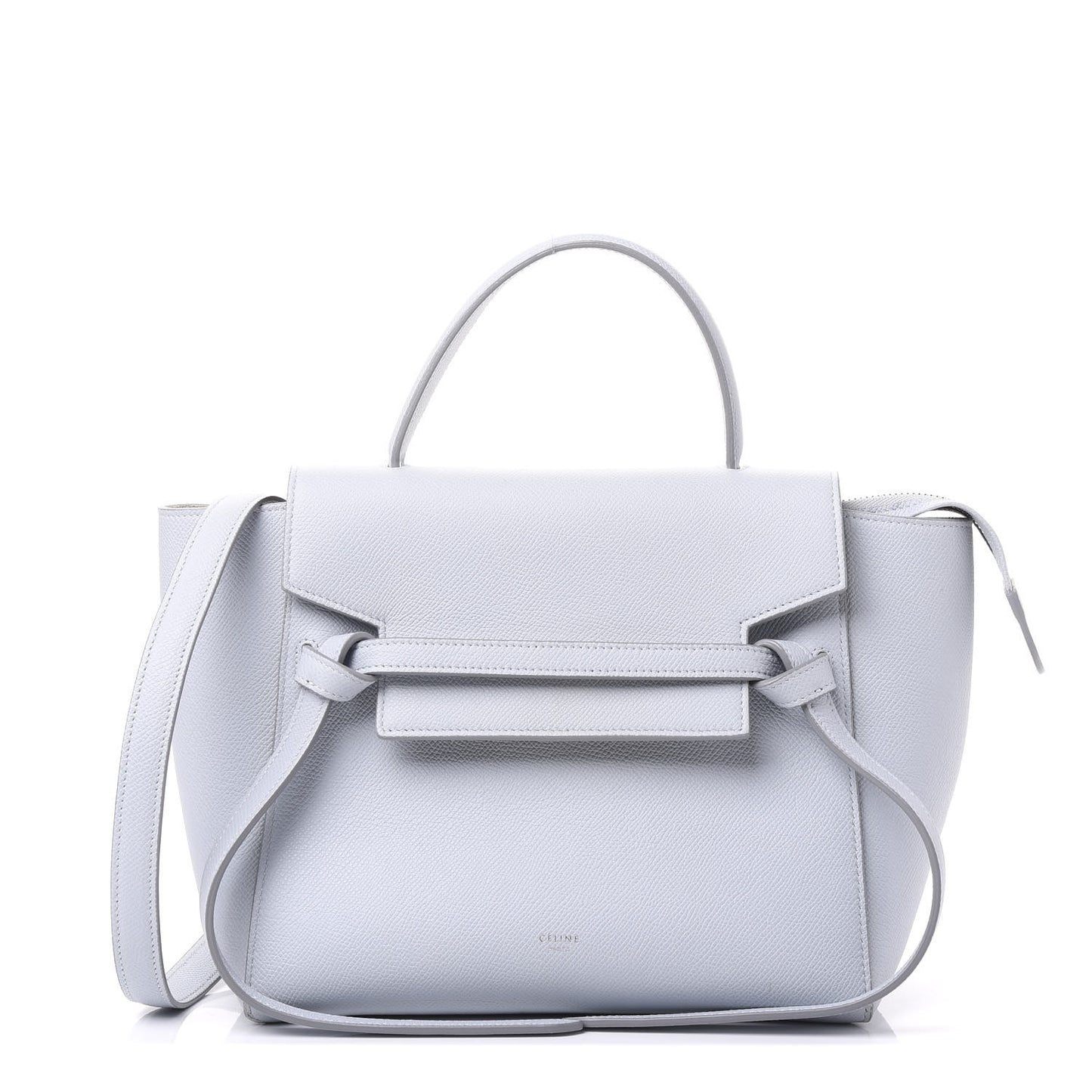 Grained Calfskin Nano Belt Bag Mineral