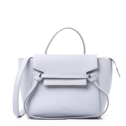 Celine Grained Calfskin Nano Belt Bag Mineral 1 of 11