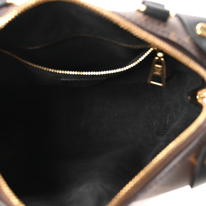 Louis Vuitton Monogram Petite Malle Souple Black 5 of 9