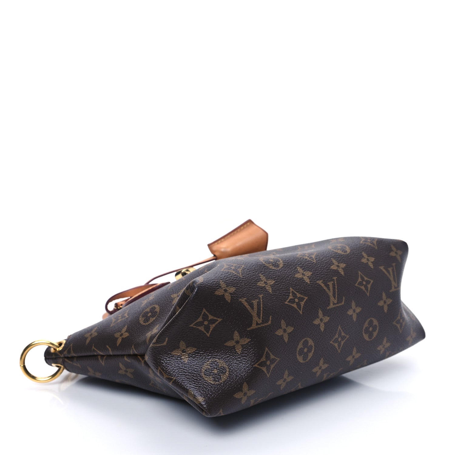 Louis Vuitton Monogram Flower Zipped Tote PM Beige 4 of 14