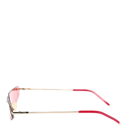 Fendi Metal Sunglasses FFM0054/S Red 3 of 7