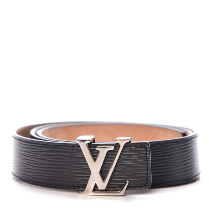 Louis Vuitton Epi 30mm LV Initiales Belt 85 34 Black 1 of 8
