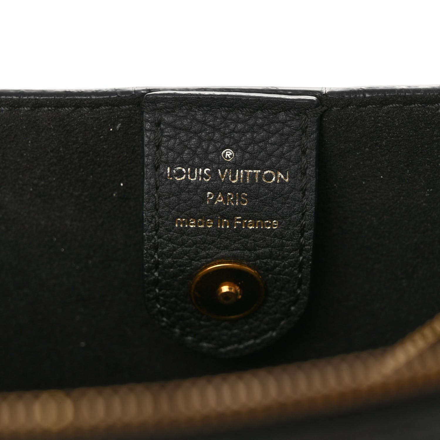 Louis Vuitton Calfskin Lockmeto Black 6 of 10