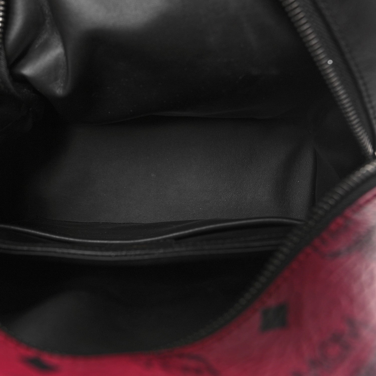 MCM Visetos Small Stark Backpack Burgundy 5 of 10