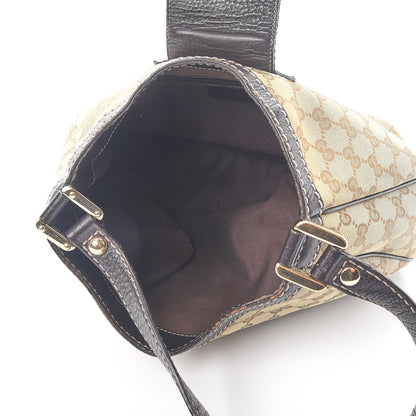 Gucci Monogram Medium New Ladies Web Hobo Dark Brown 5 of 14