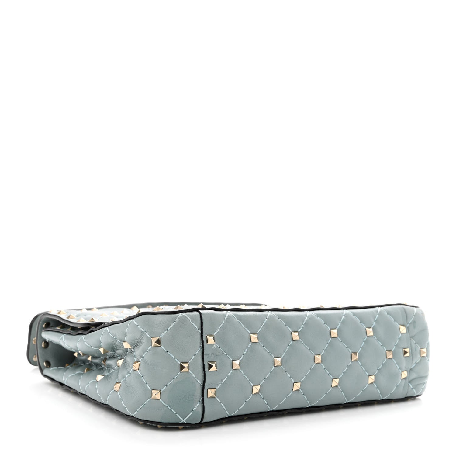 Valentino Garavani Nappa Medium Rockstud Spike Shoulder Bag Nube 4 of 11
