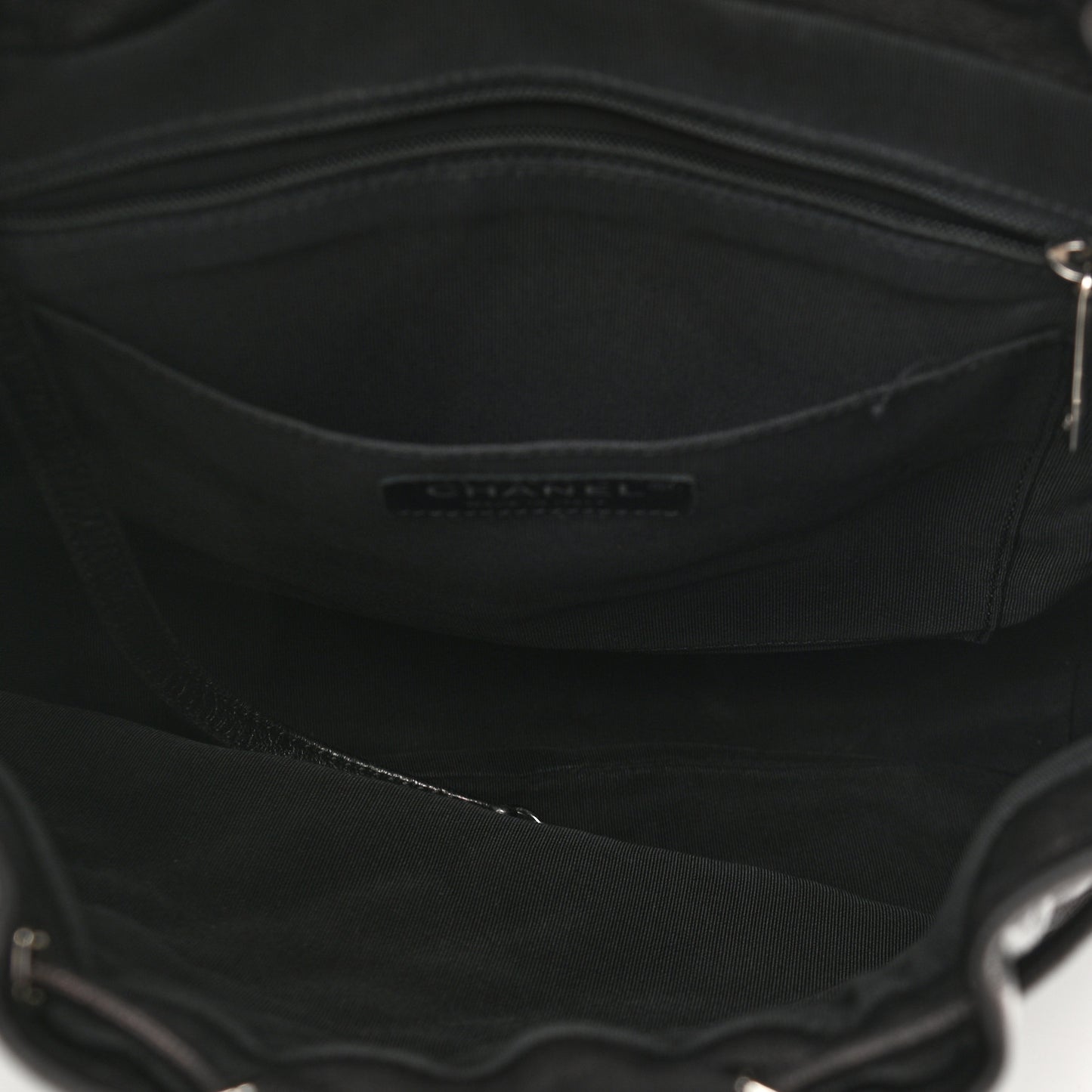 Lambskin Quilted Large Urban Spirit Backpack Black