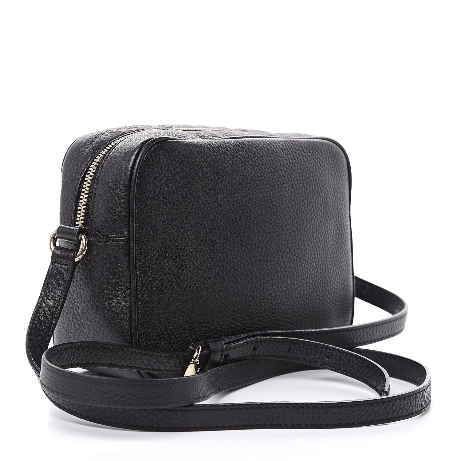 Gucci Pebbled Calfskin Small Soho Disco Bag Black 3 of 13