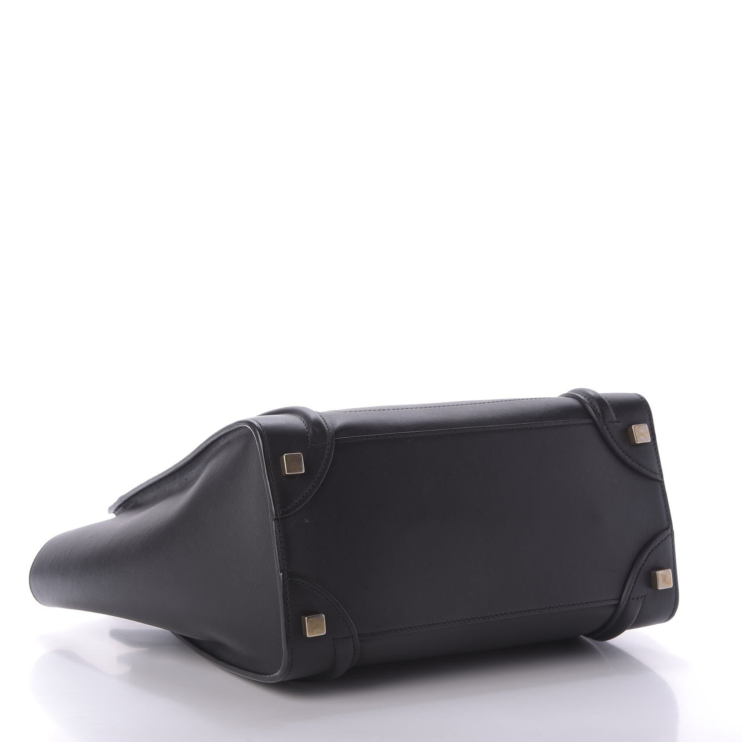 Celine Smooth Calfskin Micro Luggage Black 4 of 8