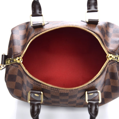 Louis Vuitton Damier Ebene Speedy Bandouliere 25 6 of 11