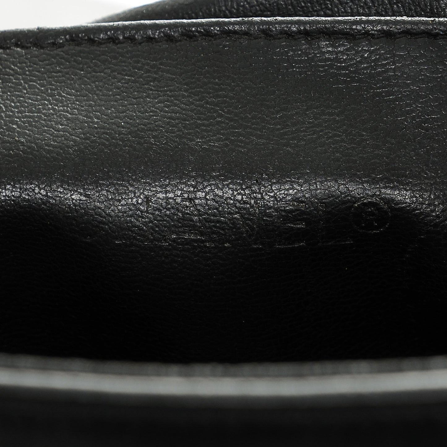 Lambskin Quilted Large Shoulder Flap Bag Black