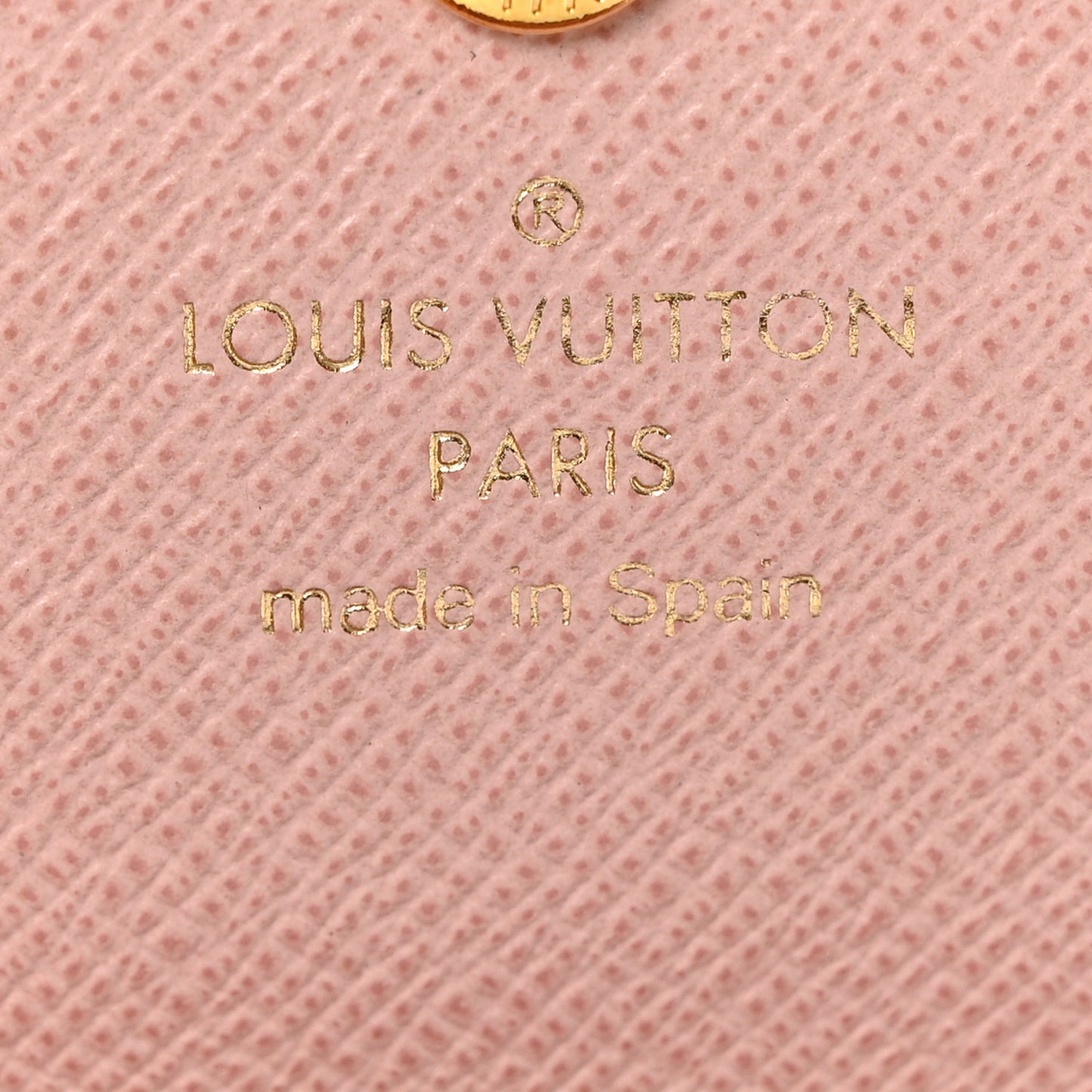 Monogram Rosalie Coin Purse Rose Ballerine
