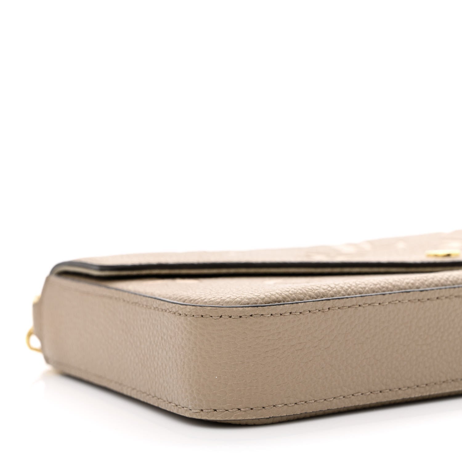 Louis Vuitton Empreinte Monogram Giant Felicie Pochette Tourterelle Creme 11 of 13