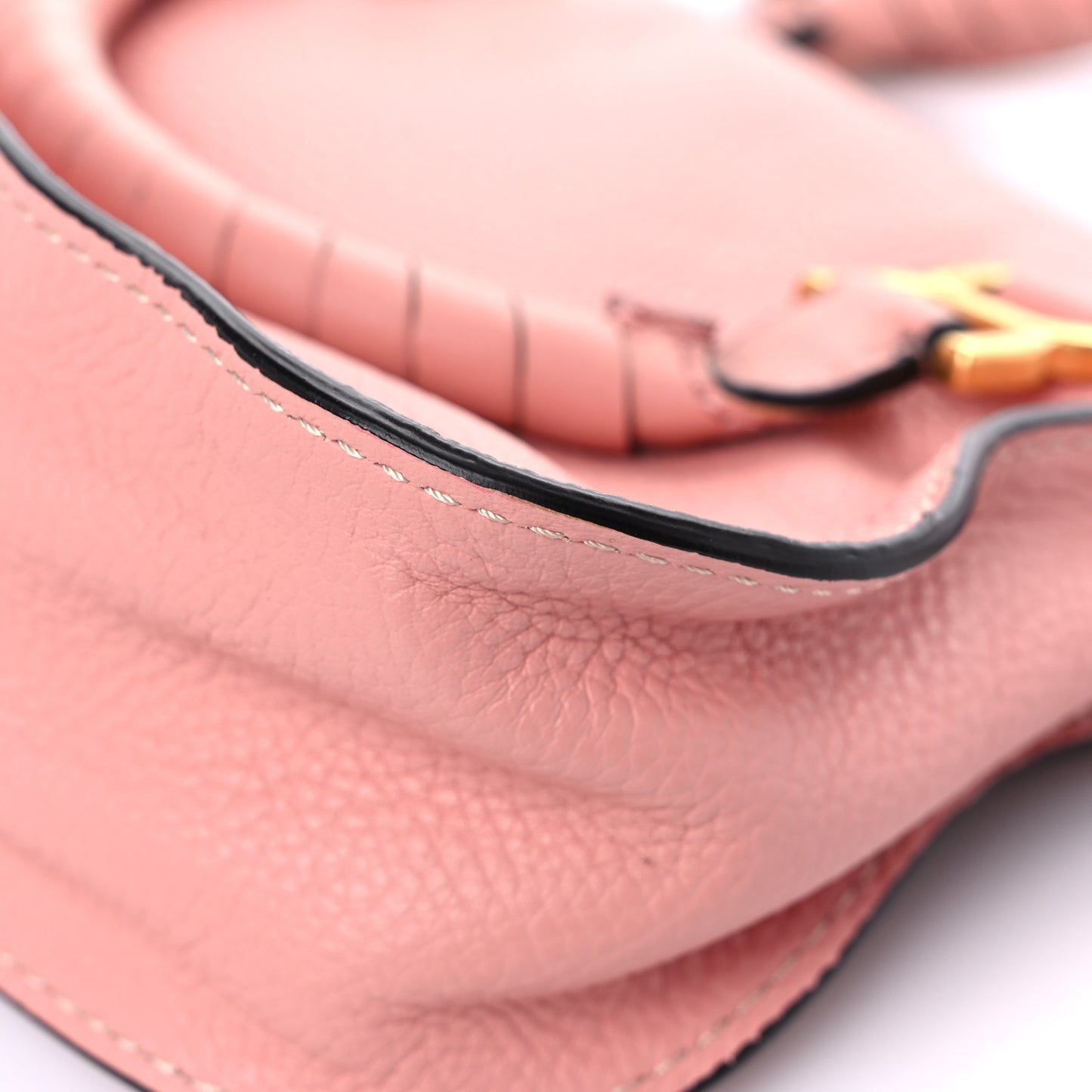 Calfskin Mini Marcie Satchel Waterlily