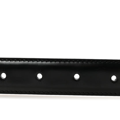 Gucci Calfskin Icaro G Cube 25mm Belt 75 30 Black 5 of 12