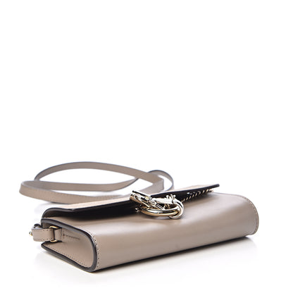 Chloe Suede Calfskin Mini Faye Shoulder Bag Motty Grey 4 of 15