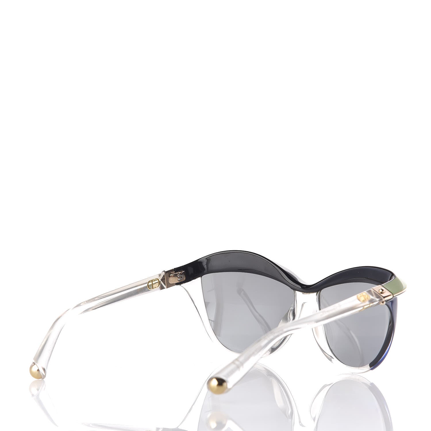 Christian Dior Demoiselle 1 Sunglasses Green Black 4 of 6