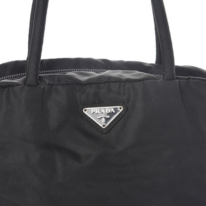 Prada Tessuto Nylon Top Handle Bag Black 7 of 10