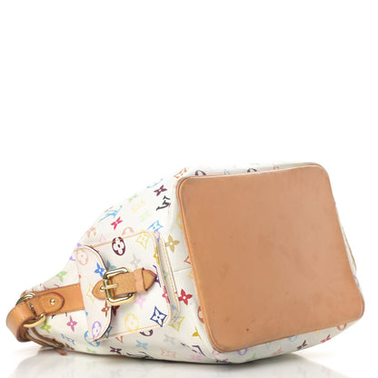 Louis Vuitton Monogram Multicolor Petit Noe White 4 of 16