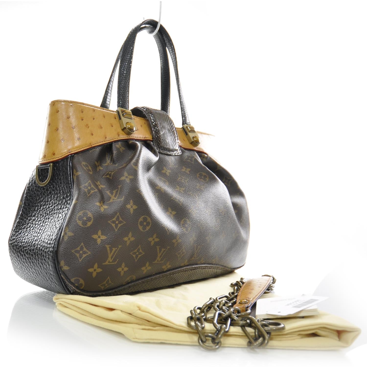 Louis Vuitton Monogram Ostrich Oskar Waltz 3 of 8