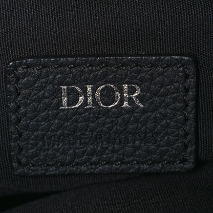 Christian Dior Oblique Mens Saddle Bag Black Blue 6 of 13