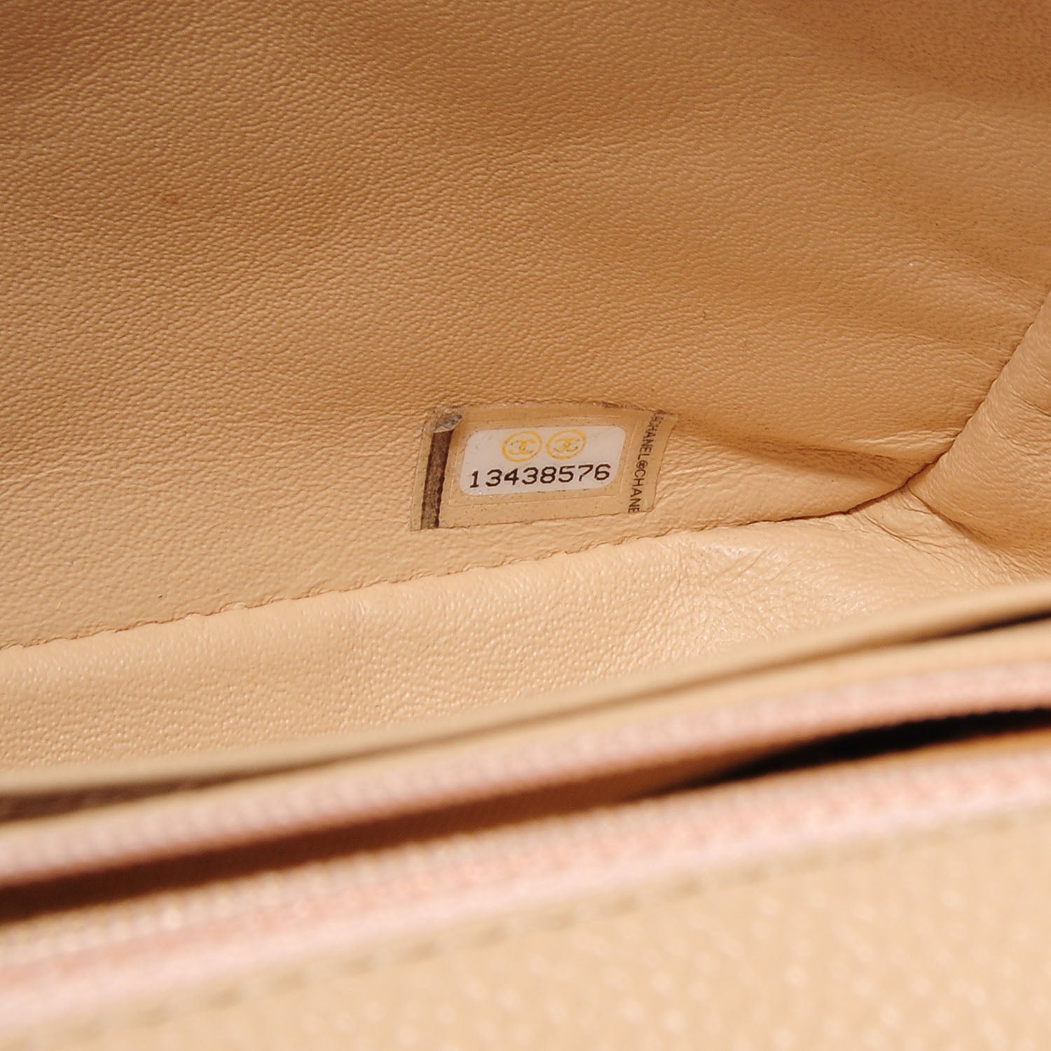Chanel Caviar Jumbo Single Flap Beige Clair 8 of 9