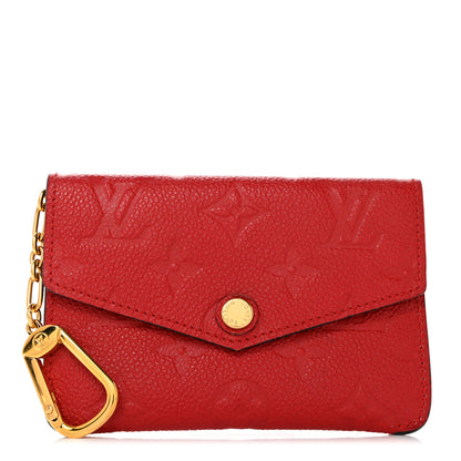 Louis Vuitton Empreinte Key Pouch Cherry 1 of 7
