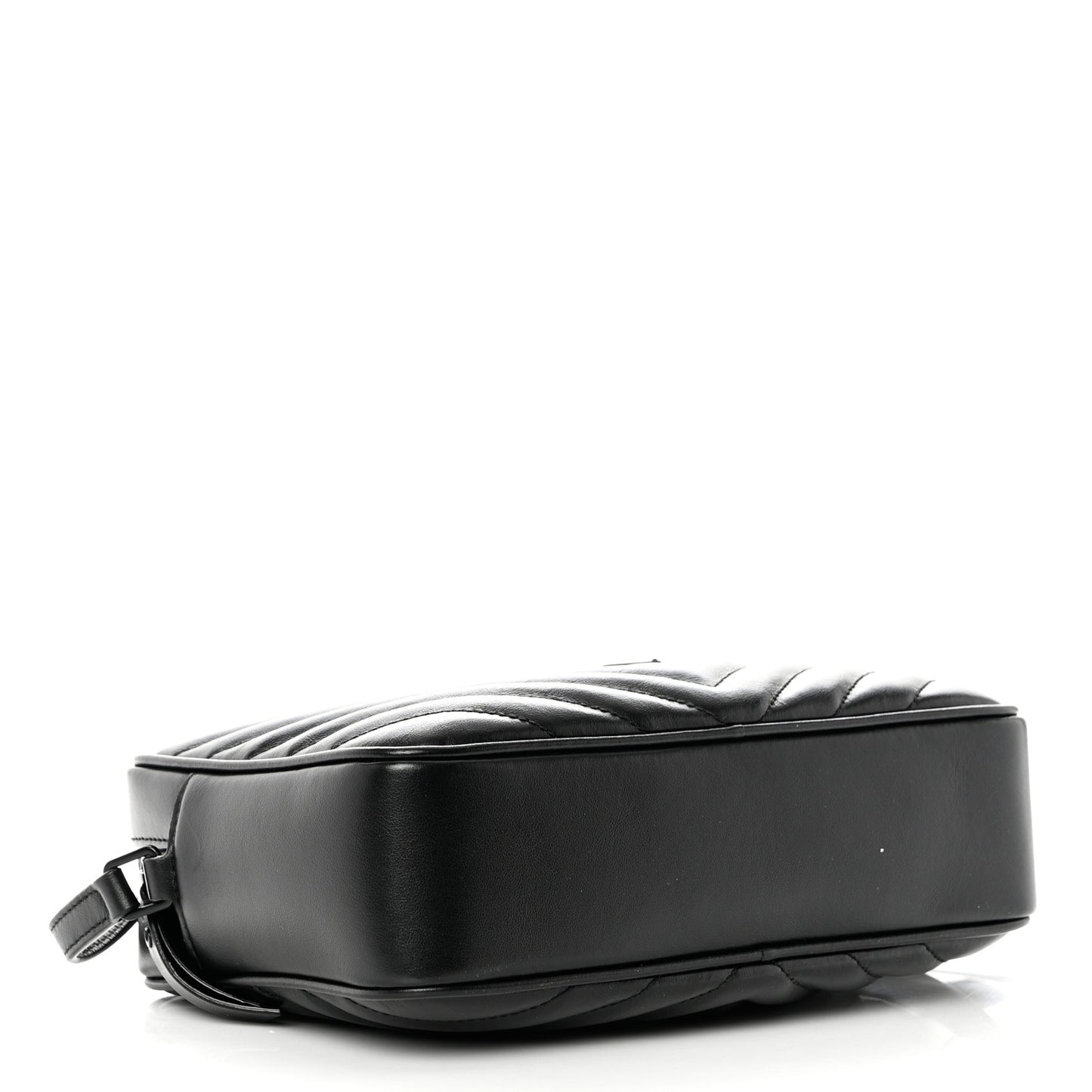 Calfskin Matelasse Monogram Monochrome Lou Camera Bag Black