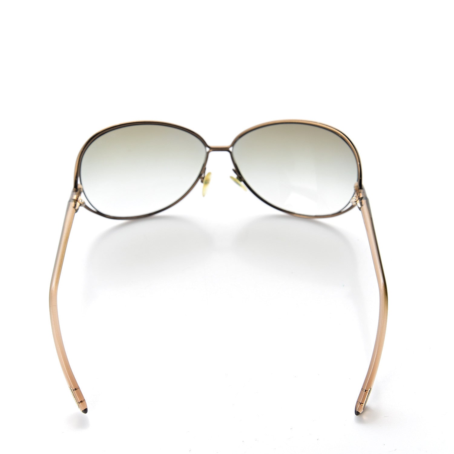 Tom Ford Carla Soft Square Sunglasses TF157 Dark Brown 9 of 10
