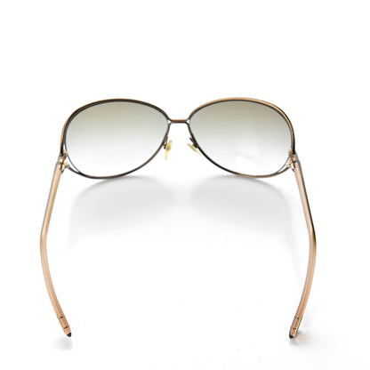 Tom Ford Carla Soft Square Sunglasses TF157 Dark Brown 9 of 10