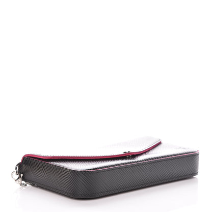Louis Vuitton Epi Pochette Felicie Black Hot Pink 4 of 11