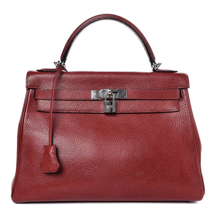 Hermes Buffalo Kelly Retourne 32 Rouge H 1 of 37