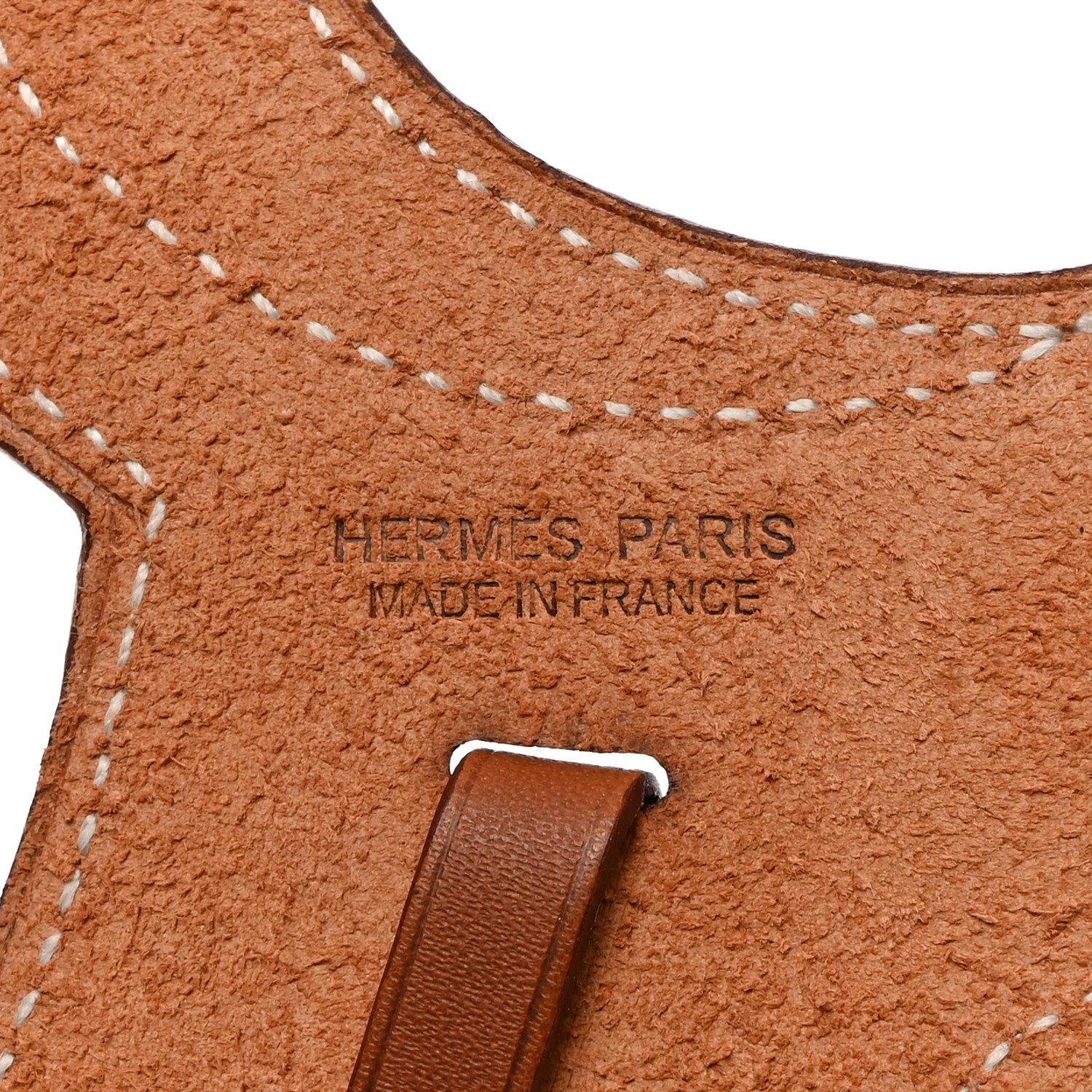 Hermes Natural Barenia Paddock Selle Horse Saddle Bag Charm 3 of 4