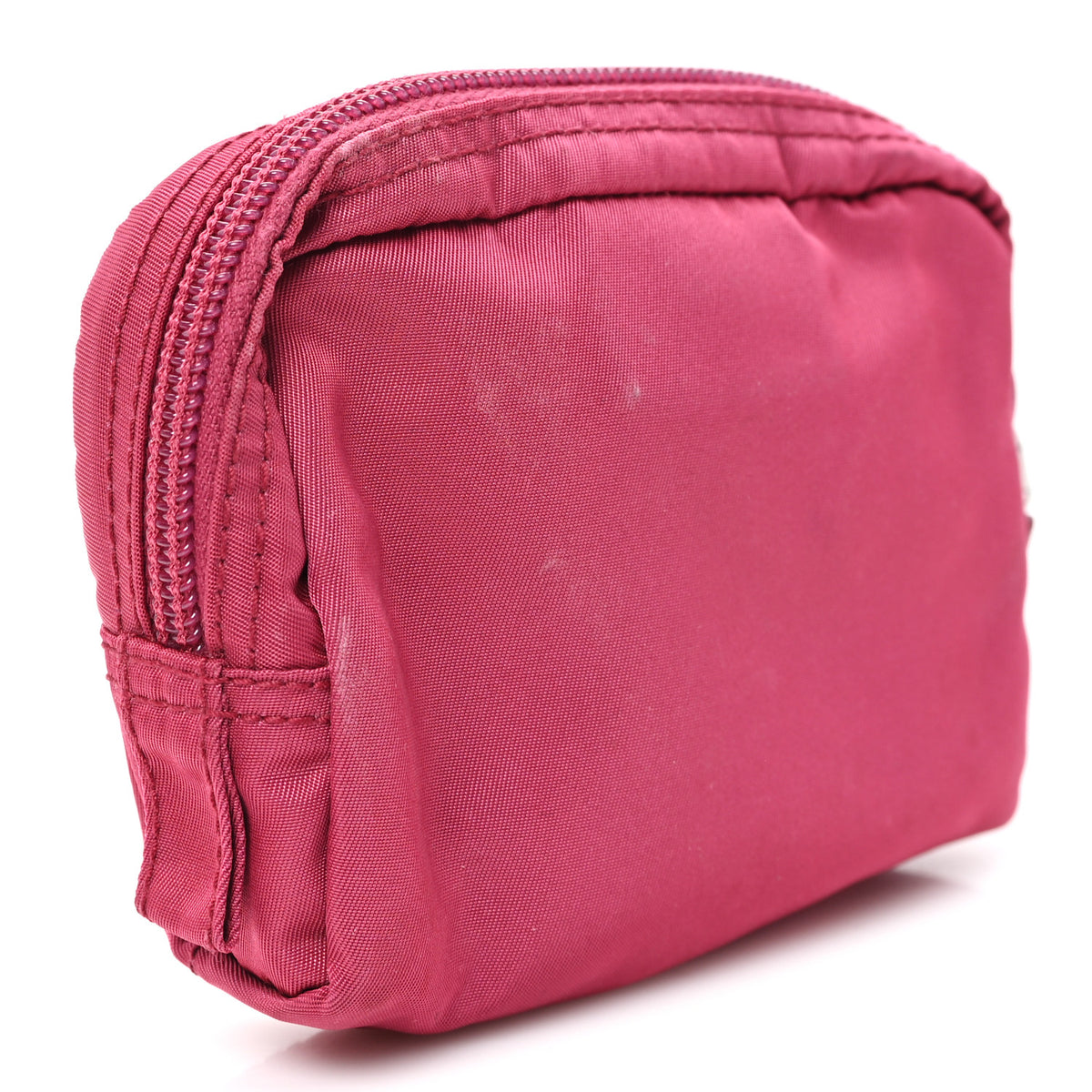 Prada Tessuto Nylon Vela Cosmetic Pouch Ibisco 3 of 9