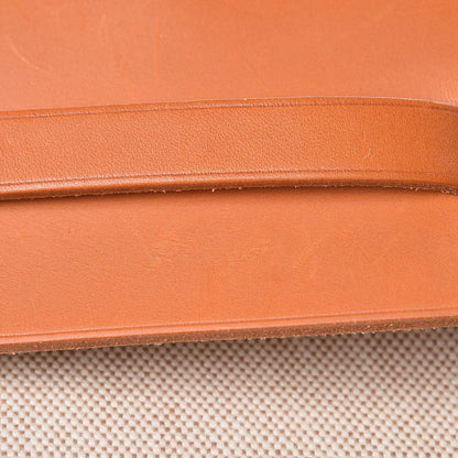Hermes Toile Vache Calfskin Herbag 40 GM Natural 8 of 21
