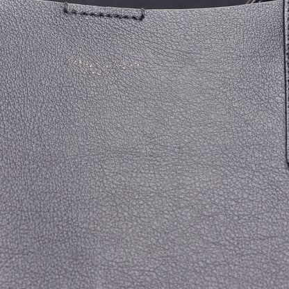 Saint Laurent Calfskin Large Shopping Tote Deep Marine 10 of 10