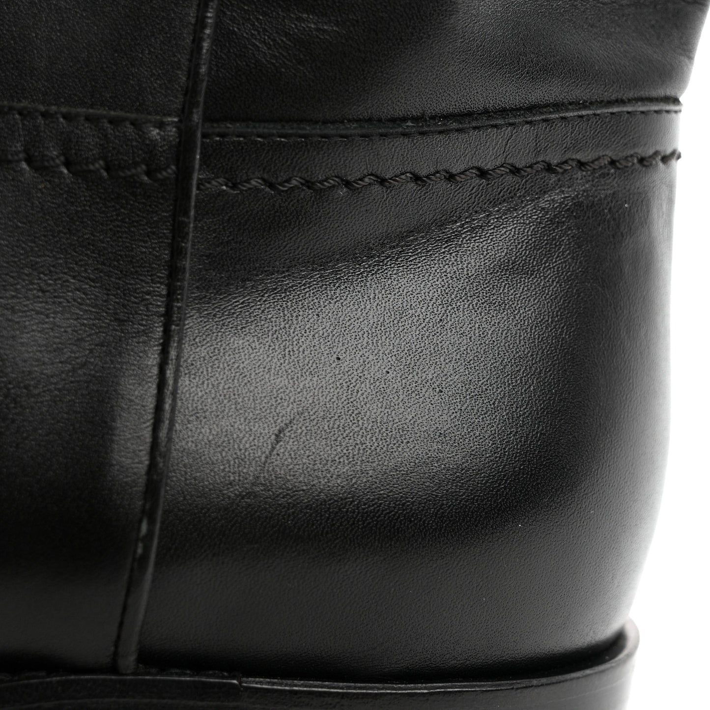 Calfskin Ascot CC Boots 39 Black