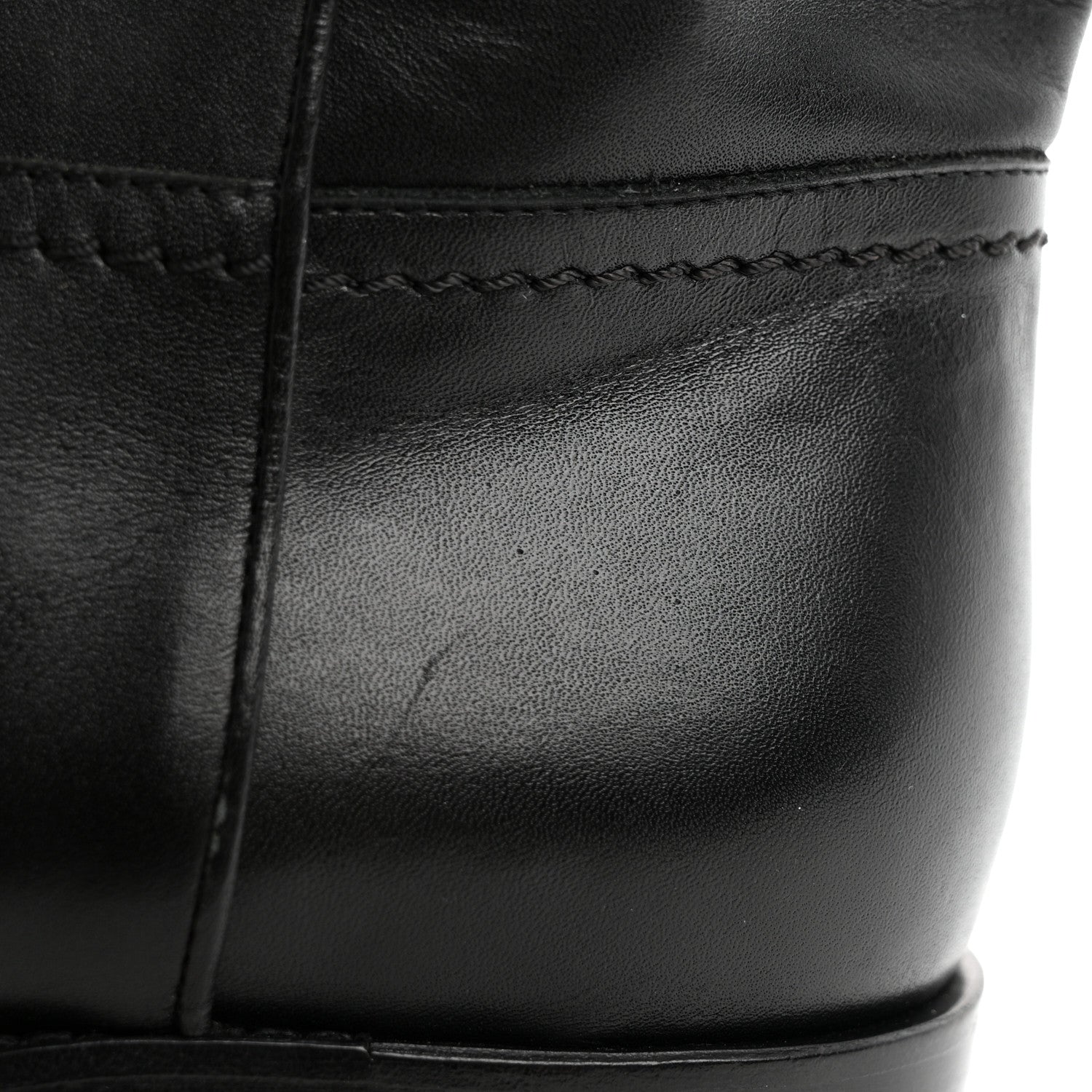 Chanel Calfskin Ascot CC Boots 39 Black 9 of 10