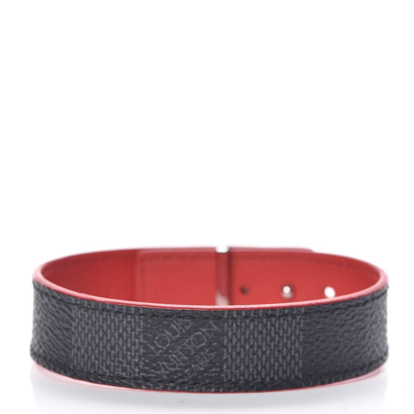 Damier Graphite LV Slim Bracelet 21